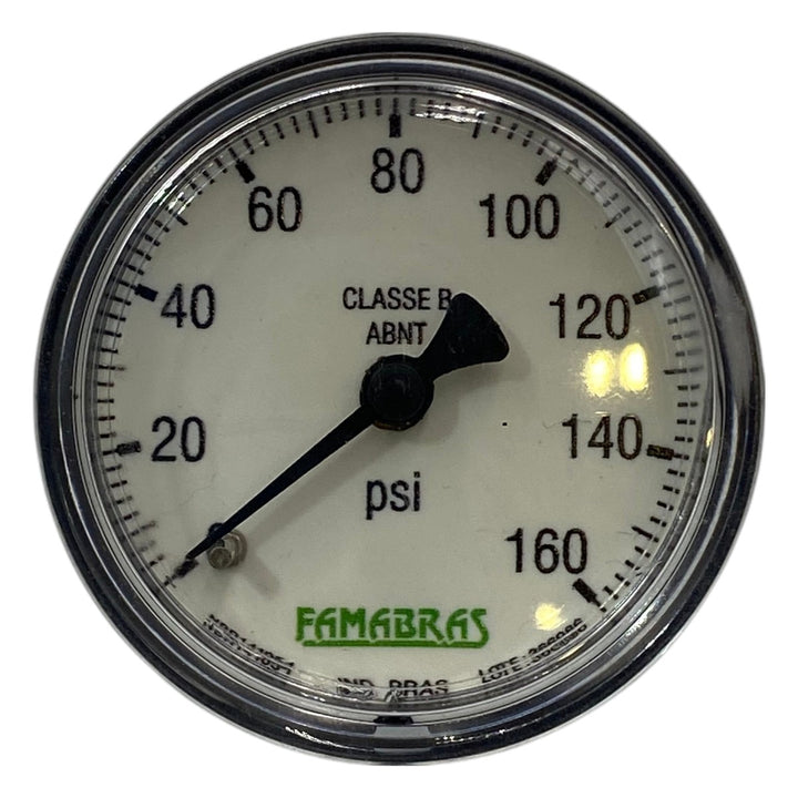 Manômetro Famabras DN 40mm 0 a 160Psi 1/8NPT - Cabo Eletro