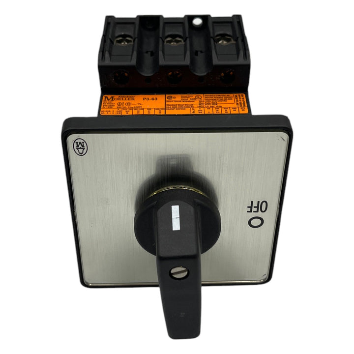 Chave Seccionadora Moeller P3-63 2P 63A 690v - Cabo Eletro