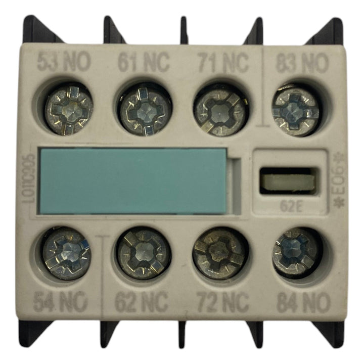 Bloco de Contato Auxiliar Siemens 3RH1911-1GA22 2NA+2NF - Cabo Eletro