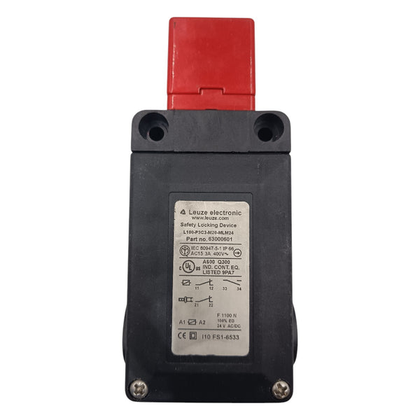 Chave de Segurança Leuze L100-P3C3-M20-MLM24 3A 400V - Cabo Eletro