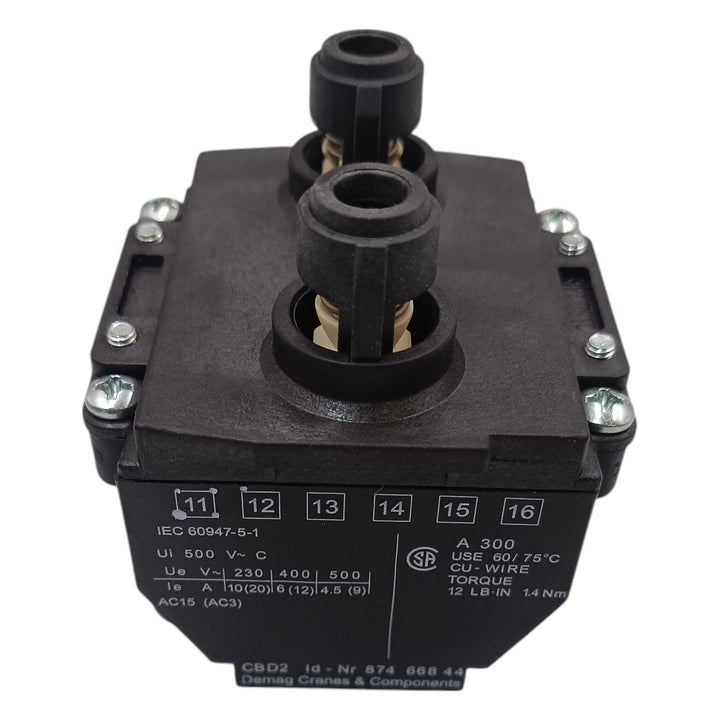 Bloco de Contato Demag 87463144 500v - Cabo Eletro