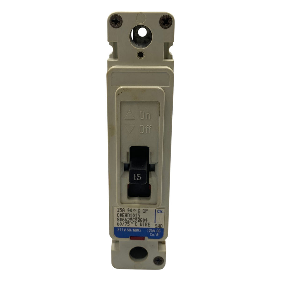 Disjuntor Caixa Moldada WestingHouse EHD1015 15A 250/277v 1P - Cabo Eletro