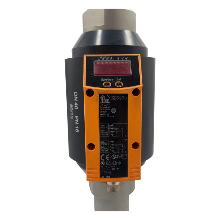 Medidor de ar comprimido IFM SD9000 18-30V IP65 - Cabo Eletro