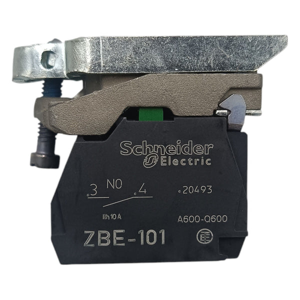 Bloco de Contato Schneider ZBE-101+ZBV-6 250V 10 A - Cabo Eletro