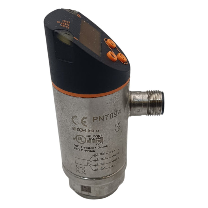 Sensor de Pressão IFM PN7094 - Cabo Eletro