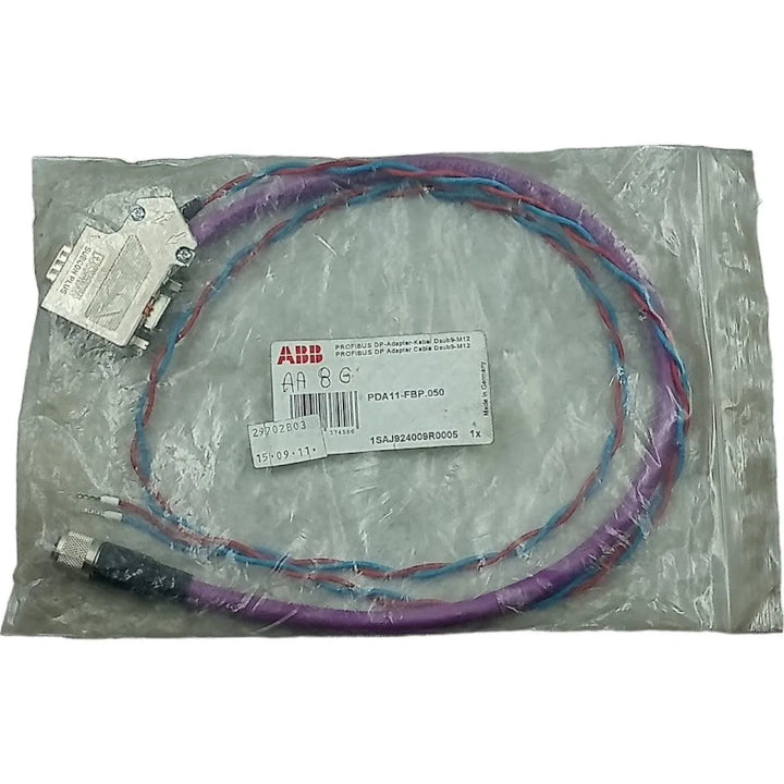 Cabo PROFIBUS DP ABB PDA11-FBP.050 DSUB9-M12 - Cabo Eletro