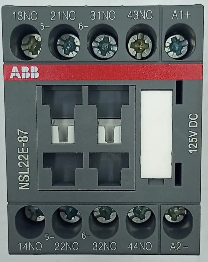 Contator ABB NSL22E-87 1SBH103001R8722 125v 10A 690v - Cabo Eletro