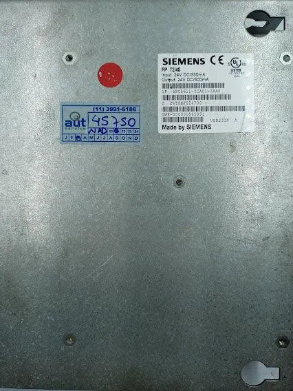 MÓDULO DE E/S SIEMENS SINUMERIK 6FC5611-0CA01-0AA0 24V 0,25A - Cabo Eletro