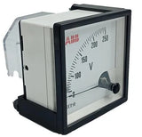 Voltímetro Analógico FM ABB Volt FM Lig dir 72X72 250v - Cabo Eletro