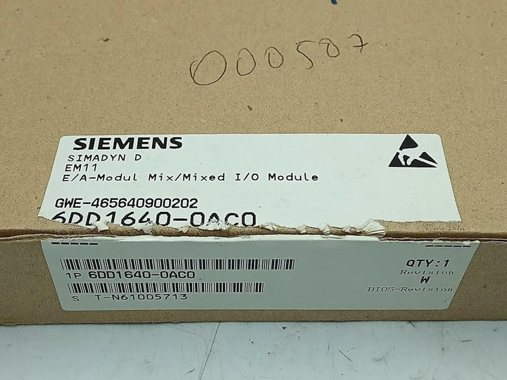 Módulo Siemens Simadyn D 6DD1640-0AC0 - Cabo Eletro