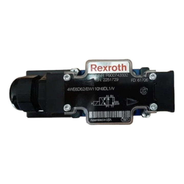 Valvula Rexroth Controle Hidraulico R9007 43332 - Cabo Eletro