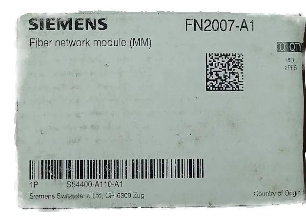 Módulo de Rede de Fibra Siemens FN2007-A1 S54400-A110-A1 - Cabo Eletro