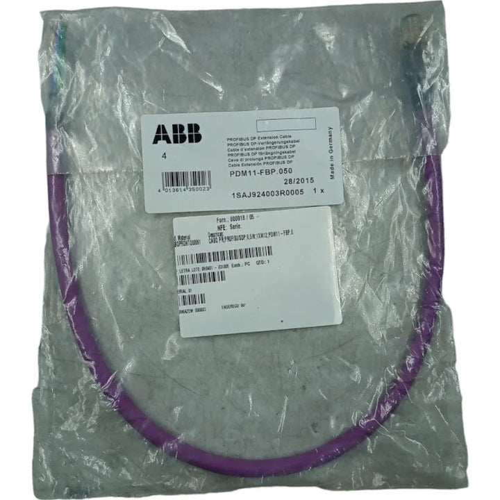 Cabo PROFIBUS DP ABB PDM11-FBP.050 0.5m - Cabo Eletro