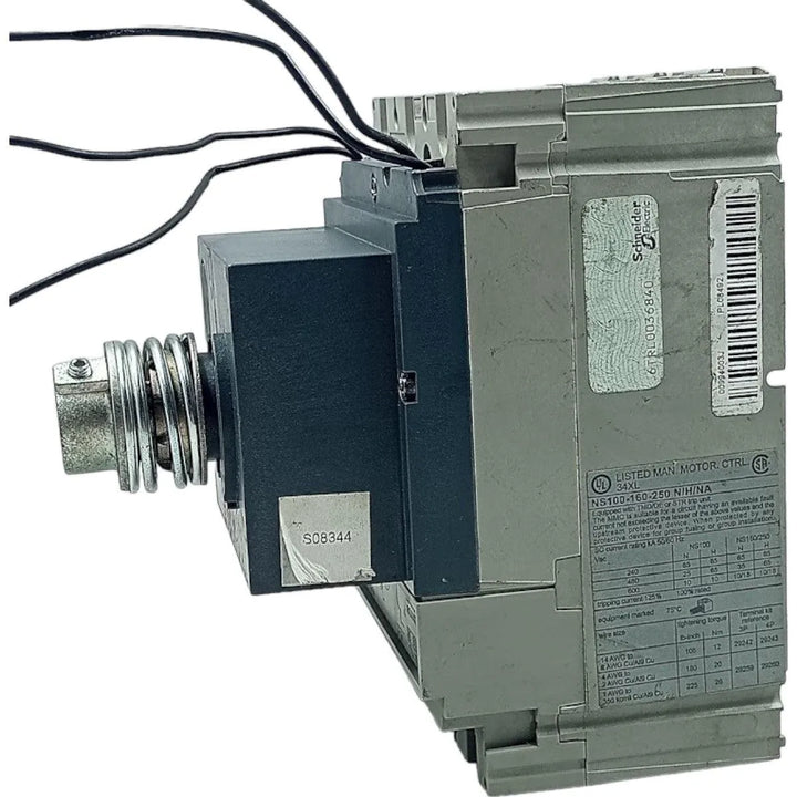 Disjuntor Caixa Moldada Merlin Gerin NS160H 750V 8KV 160A - Cabo Eletro