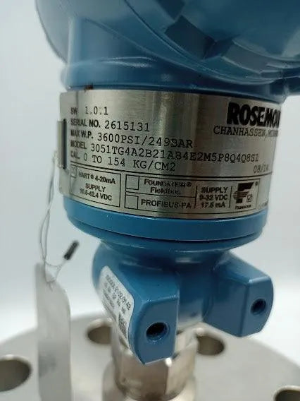 Transmissor De Pressão Rosemount 3051tga2b21ab4e2m 0-154kg - Cabo Eletro