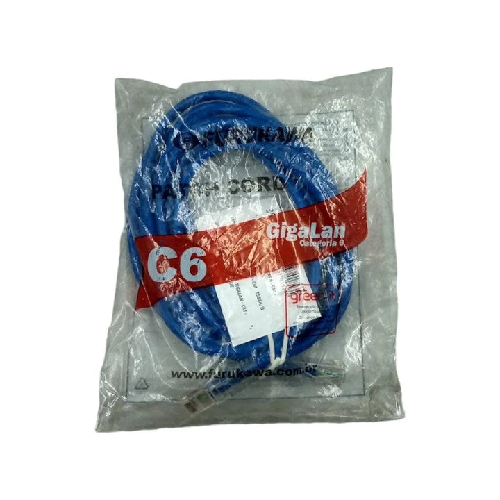 Patch Cord CAT.6 3M 35123605 Furukawa T568A/B - Cabo Eletro