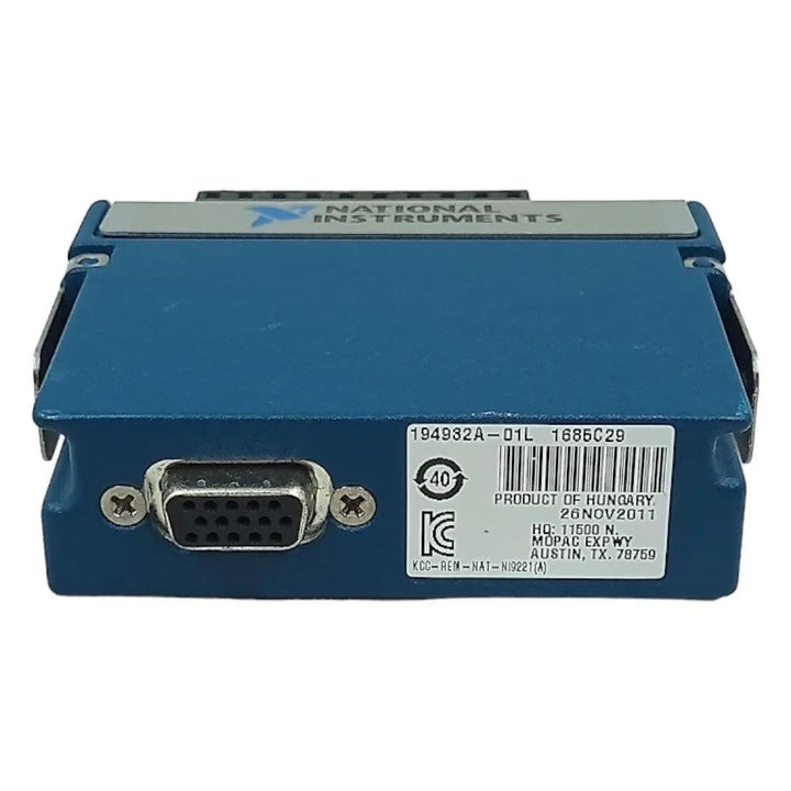 Módulo de Entrada National Instruments NI-9221 8cH 60v 12Bit - Cabo Eletro