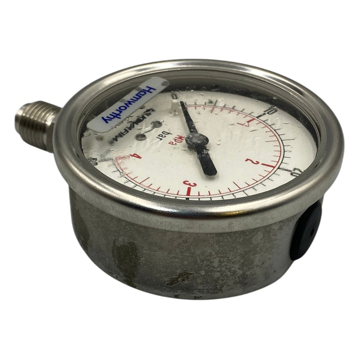 Manômetro HAMWORTHY DN 62mm 0 a 40mPa x 0 a 40Bar 1/4NPT - Cabo Eletro