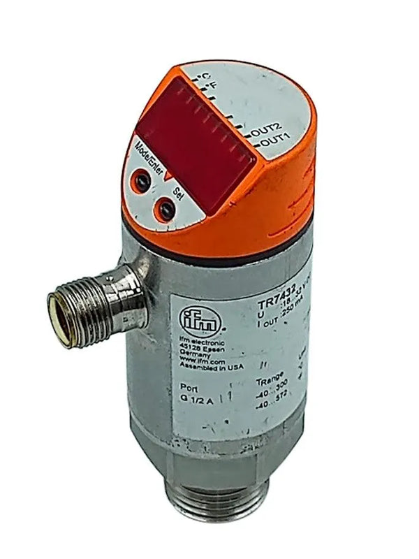 Sensor De Temperatura Ifm Efector TR7432 18-32VDC (USADO) - Cabo Eletro