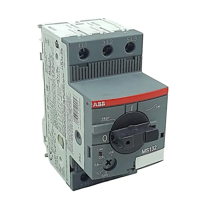 Disjuntor Motor ABB MS132-1.0 063 - 1.0A 690V 50/60HZ 6KV - Cabo Eletro