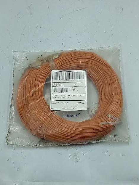 Cabo Flexível CU PVC 0,50MM 2 Laranja CL5 100MT - Cabo Eletro