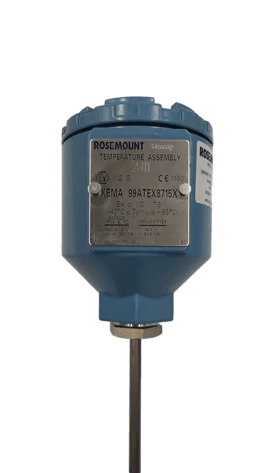 Sensor de Temperatura Rosemount Kema 99atex8715x 40°C - Cabo Eletro