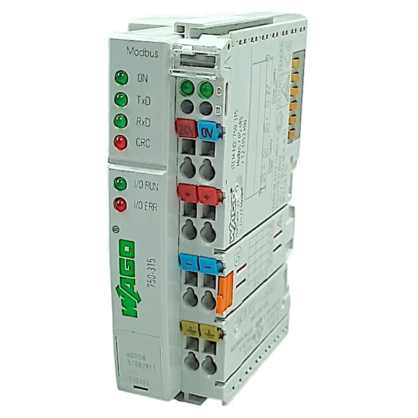 Acoplador de Barramento WAGO 750-315 MODBUS RS-485 115,2 kBd