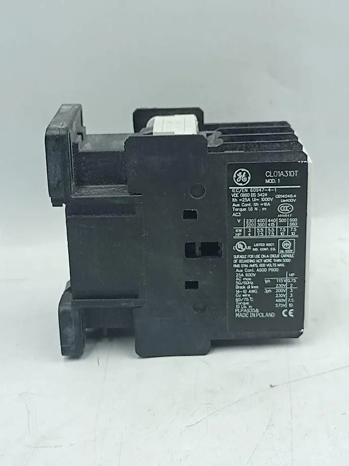 Contator Auxiliar Ge CL01A310T4 1000V 25A - Cabo Eletro