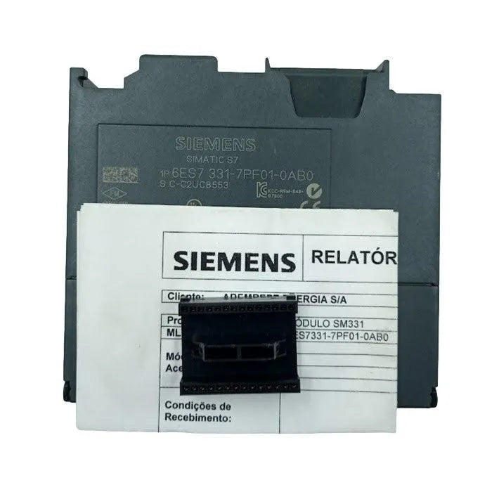 Módulo de Entrada Analógico Siemens 6ES7 331-7PF01-0AB0 - Cabo Eletro