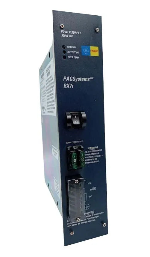 Fonte de Alimentação GE Fanuc IC698PSD300C 300W DC - Cabo Eletro