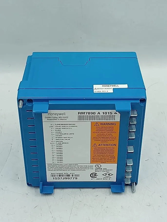 Controlador de Temperatura Honeywell RM7890 A 1015 - Cabo Eletro