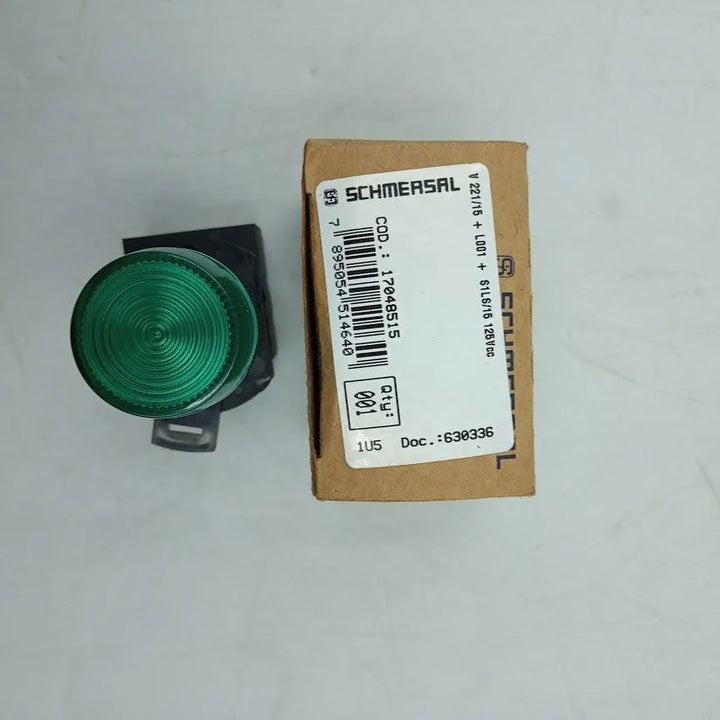 Sinaleiro Verde Schmersal V221/15 L001 S1LS/15 125Vcc - Cabo Eletro