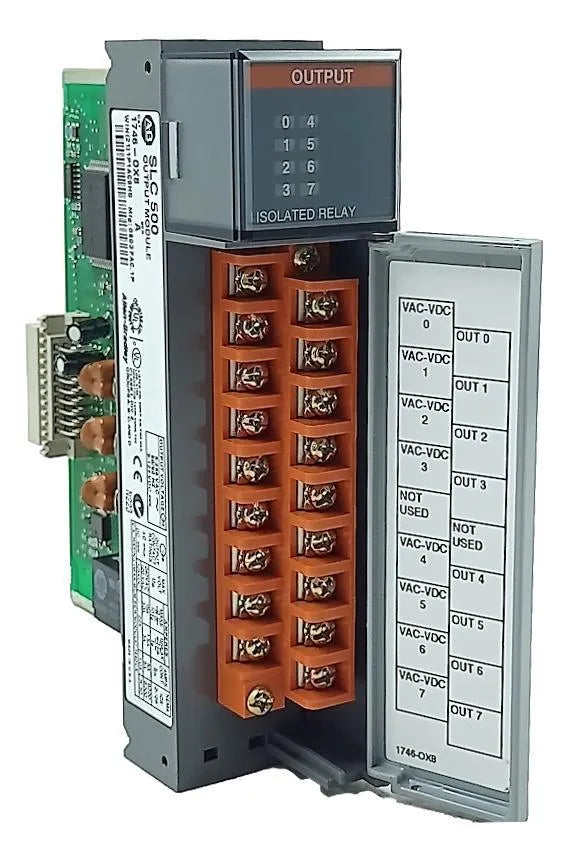 Módulo de Saída Allen-Bradley 1746-0x8 A - Cabo Eletro