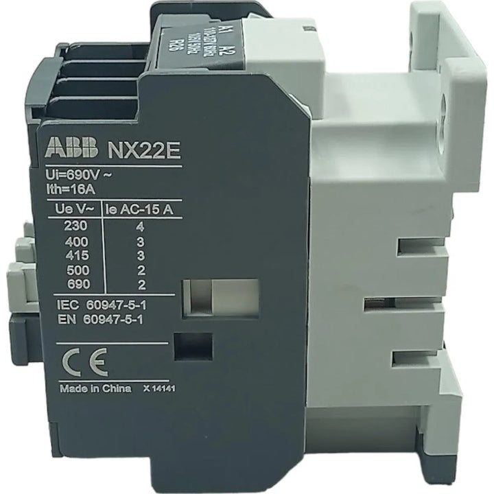 Contator ABB NX22E-26 1SBH901074R2622 16A 110-127v 50/60Hz - Cabo Eletro