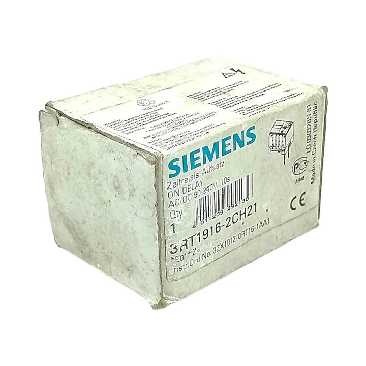 Relé Temporizador Siemens 3RT1916-2CH21 90-240v 60S - Cabo Eletro