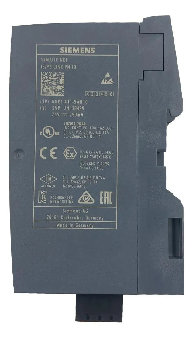 Modulo Interface Profinet Siemens 6GK1 411-5AB10 - Cabo Eletro