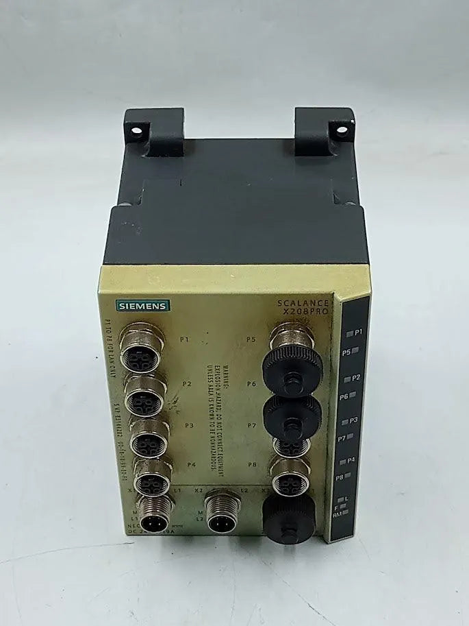 Módulo De Interruptor Siemens 6GK5208-0HA10-2AA6 USADO - Cabo Eletro