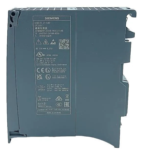 Módulo de Comunicação Siemens 6GK7543-1AX00-0XE0 0,35A 15v - Cabo Eletro