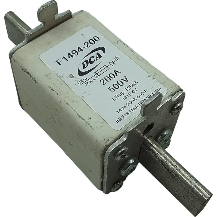 Fusível Ultra Rápido aR DCA F1494-200 200a 500v - Cabo Eletro