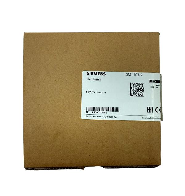 Botão de Parada de Emergência Siemens DM1103-S A5Q00014486 - Cabo Eletro