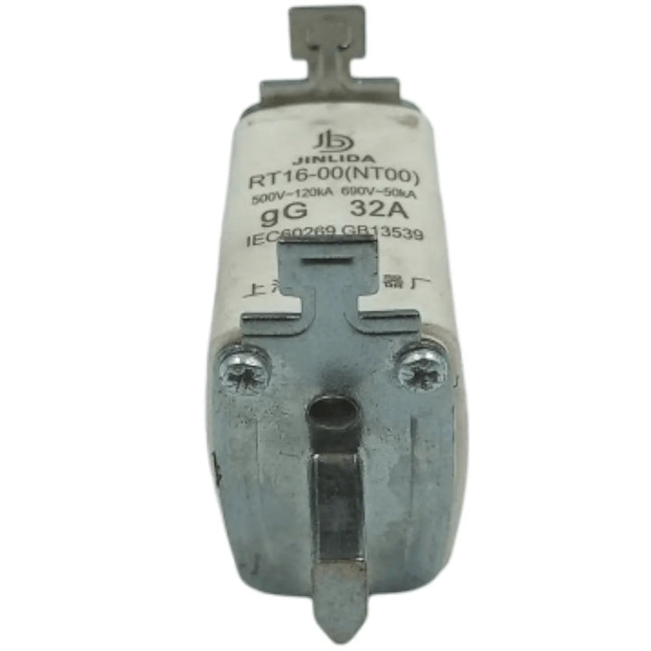 Fusível Jinlida RT16-00(NT00) 500V 120KA 690V 50KA 32A - Cabo Eletro