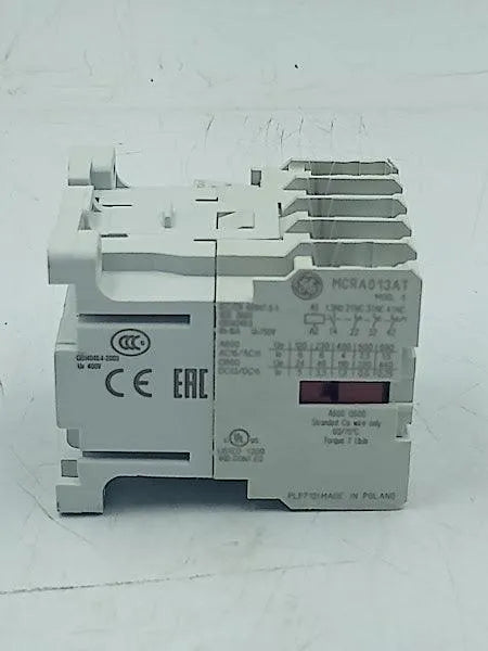 Contator Auxiliar Ge MCRA013AT1 16A 24VCA - Cabo Eletro