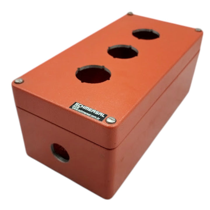 CAIXA ABS Laranja SCHMERSAL P3/0330-C 100x200x80mm - Cabo Eletro