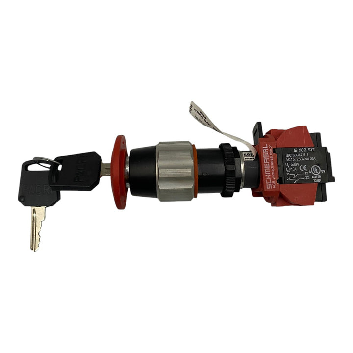 Botão Cogumelo com Chave Schmersal 2NF - Cabo Eletro