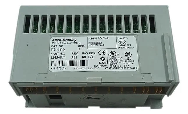 Módulo De Entrada Digital Allen-Bradley 1794-IB16K A - Cabo Eletro