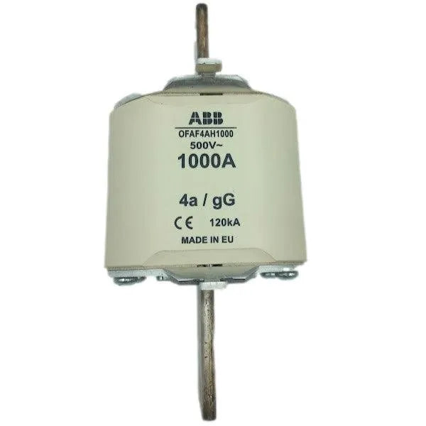 Fusível HRC ABB 1SCA022637R4280 OFAF4AH1000 1000A 500V - Cabo Eletro