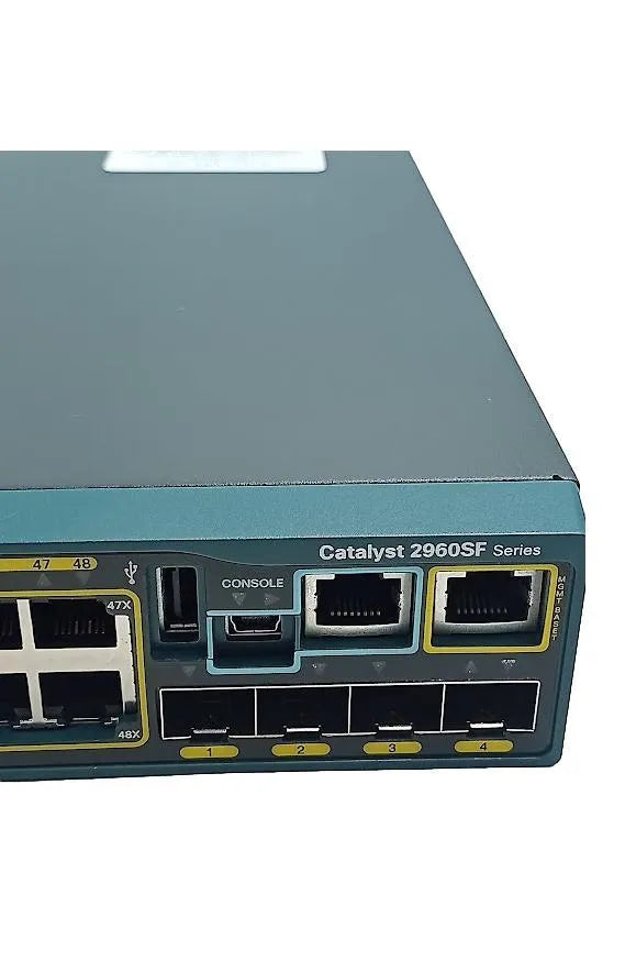 Switch Cisco Catalyst 2960SF WS-2960SF48TS-L - Cabo Eletro