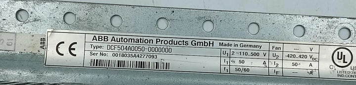 Módulo Abb DCF504A0050-0000000 110/500V 50A - Cabo Eletro