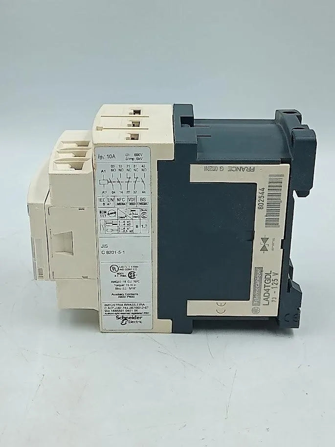 Contator Auxiliar Telemecanique CAD 32FD 10A 690V 6KV - Cabo Eletro