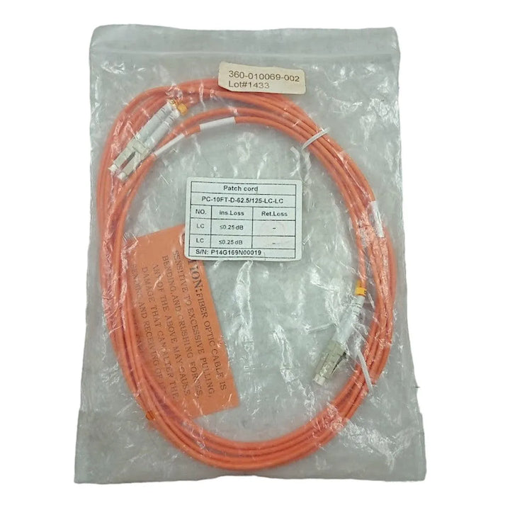 Patch Cord PC-10FT-D-62.5/125-LC-LC 360-010069-002 2M - Cabo Eletro